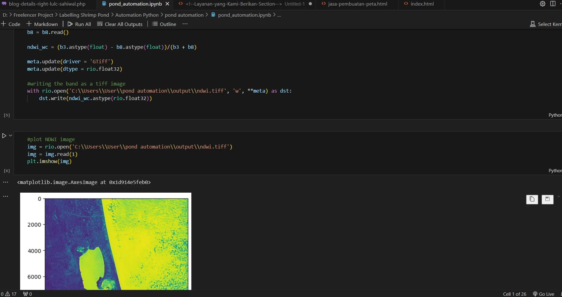 geoprocessing automation